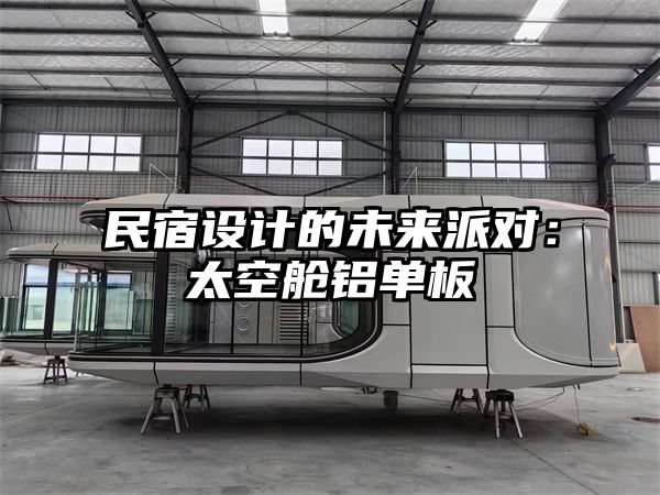 民宿设计的未来派对：太空舱铝单板