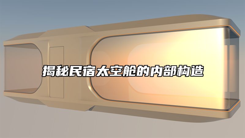 揭秘民宿太空舱的内部构造